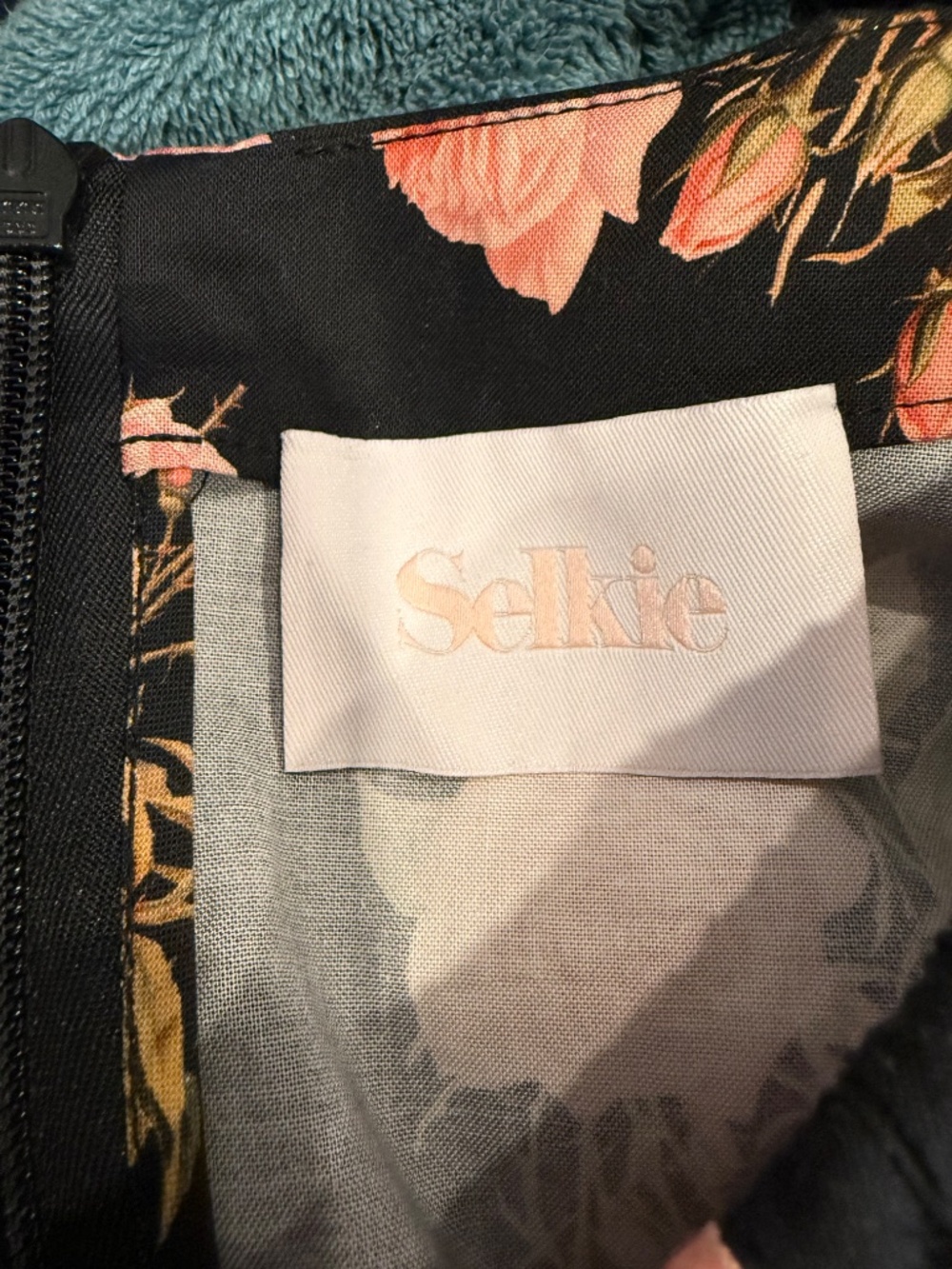 Selkie Night Rose Mini Day Dress MED NWOT - Picture 8 of 9